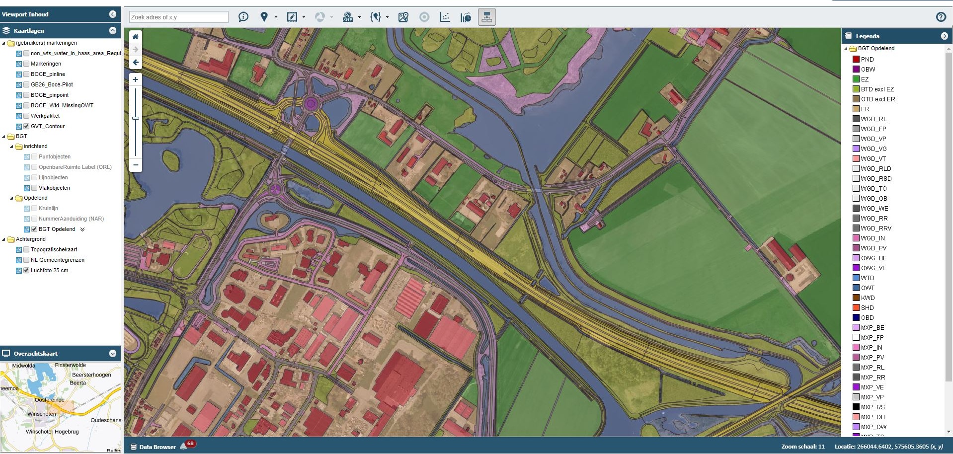 Enterprise GIS web mapping project